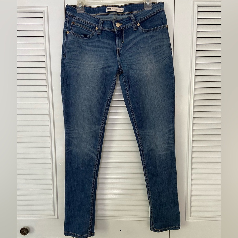 Levi’s Demi Curve Low Rise Skinny Jeans Medium Blue Wash Size W30 L32​
